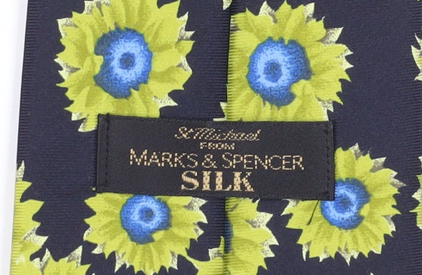Marks and Spencer Men's Floral Silk Tie