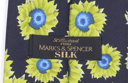 Marks and Spencer Men's Floral Silk Tie