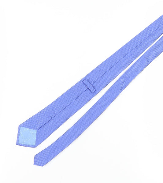 TM Lewin Blue Silk Handmade Men's Tie