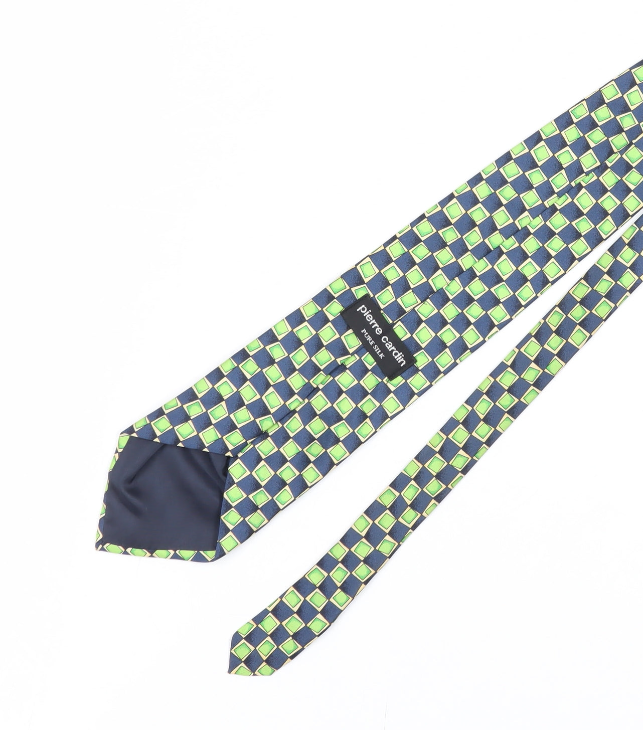 Pierre Cardin Men's Multicoloured Geometric Silk Tie