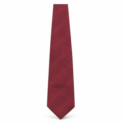 Mens Jeff Banks Red Plaids & Checks 100% Silk  Tie