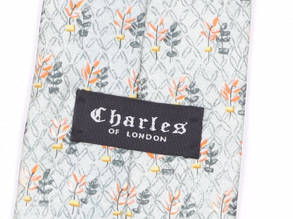 Charles of London Men's Multicoloured Floral Silk Tie