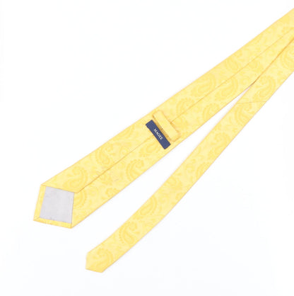 Magee Men's Yellow Paisley Silk Tie, One Size