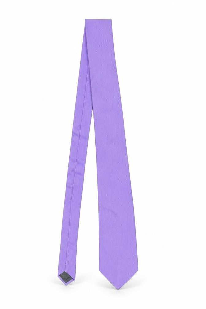 Mens Dehavilland Purple  100% Silk  Tie