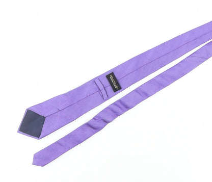 Mens Dehavilland Purple  100% Silk  Tie