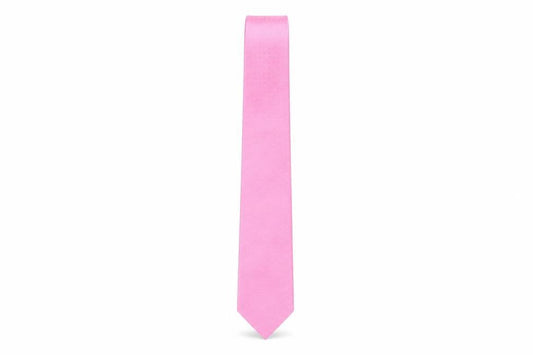 Mens NEXT Pink Geometric 100% Polyester Slim Tie