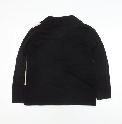Womens UK Size XL CMD Black Cardigan Jumper