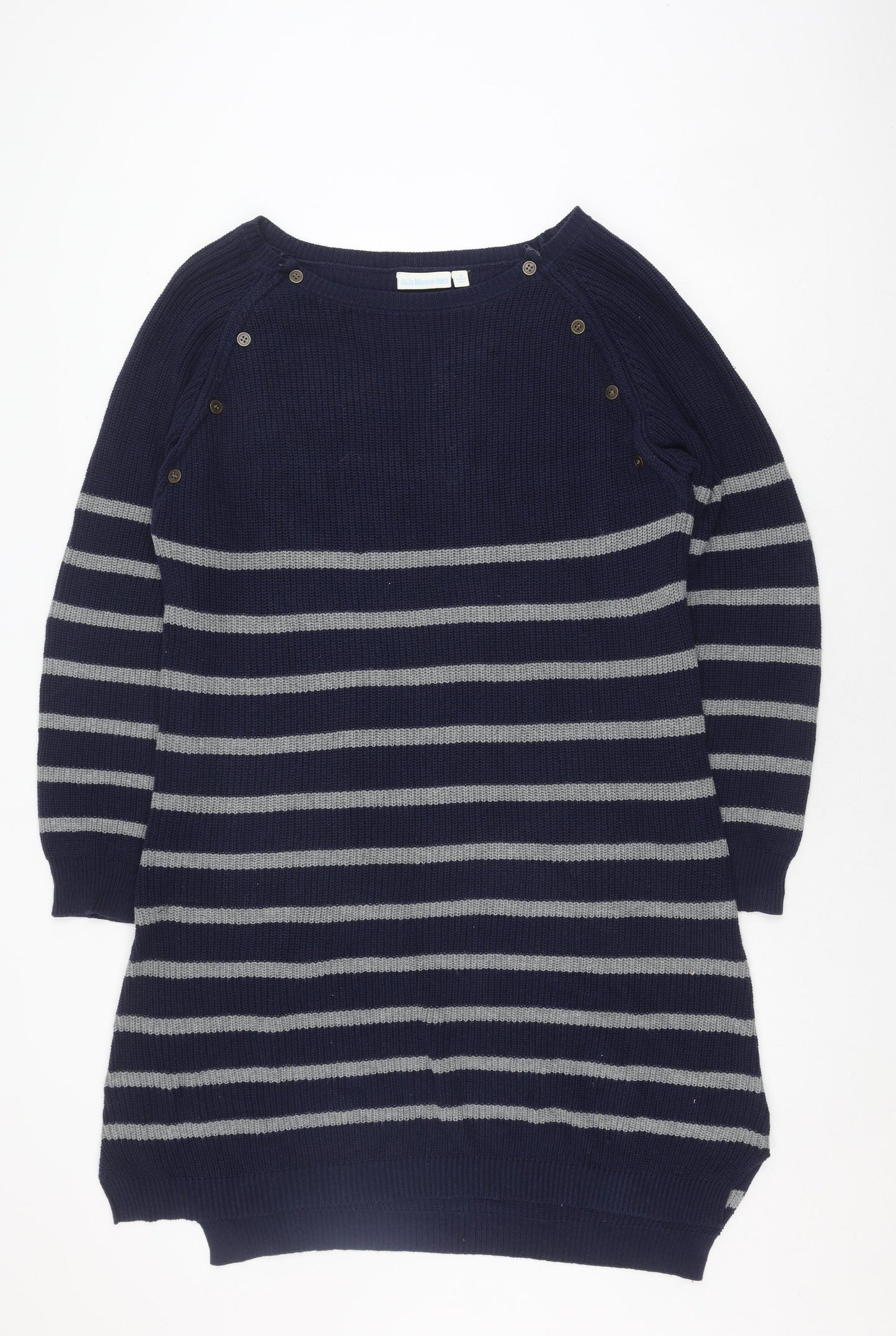 Womens UK Size M JoJo Maman Bébé Blue  Jumper
