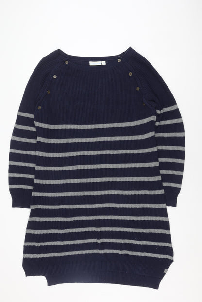 Womens UK Size M JoJo Maman Bébé Blue  Jumper