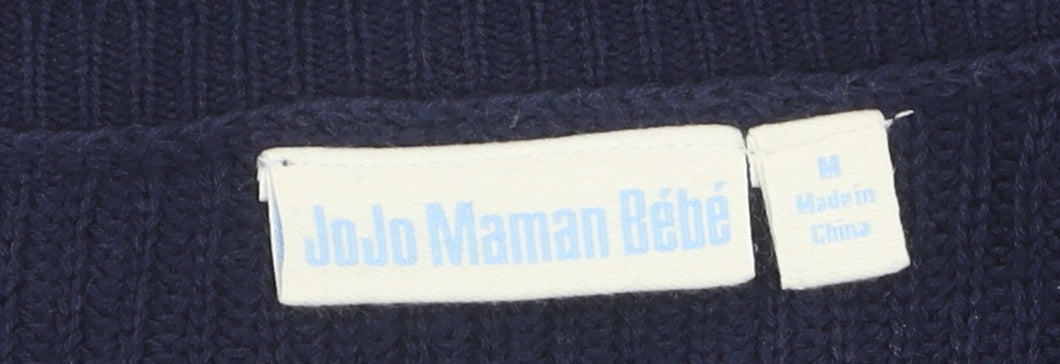 Womens UK Size M JoJo Maman Bébé Blue  Jumper