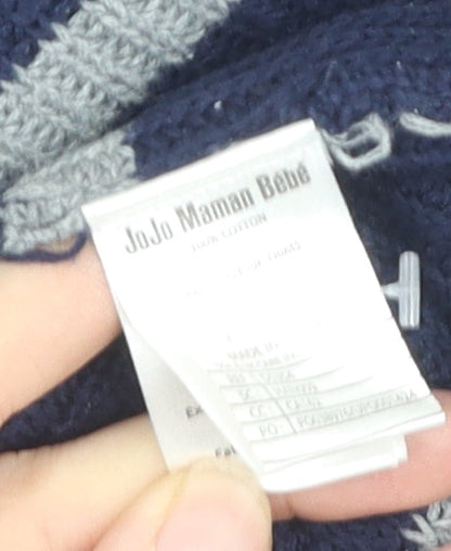 Womens UK Size M JoJo Maman Bébé Blue  Jumper