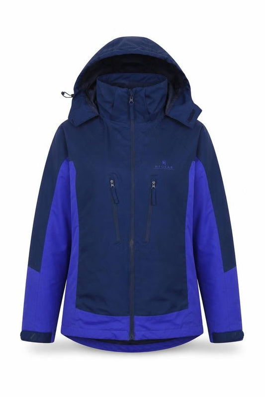 Womens UK Size 8 Hi Gear Blue Parka Coat