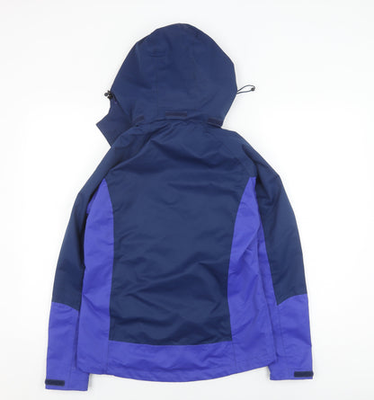 Womens UK Size 8 Hi Gear Blue Parka Coat