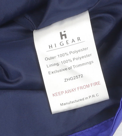Womens UK Size 8 Hi Gear Blue Parka Coat