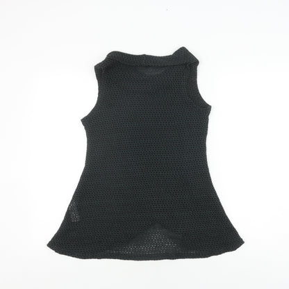 Apricot Women's Black Sleeveless Top Size 10