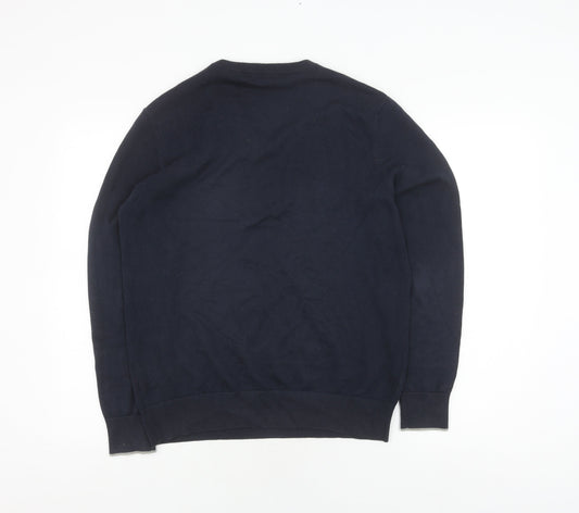 Timberland Men's Black Pullover Sweatshirt V-Neck S