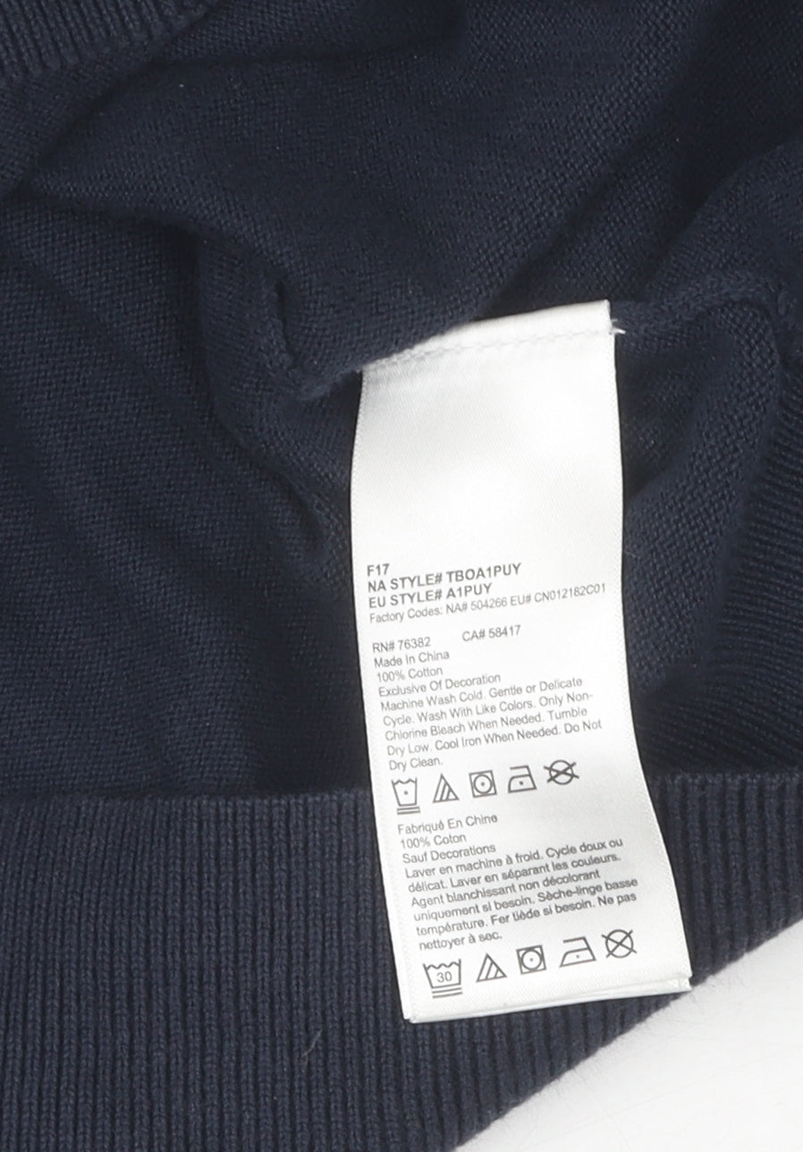 Timberland Men's Black Pullover Sweatshirt V-Neck S