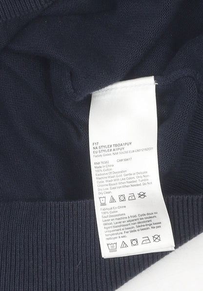 Timberland Men's Black Pullover Sweatshirt V-Neck S