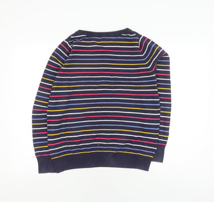 Gap Women's L Striped Multicoloured Pullover Jumper