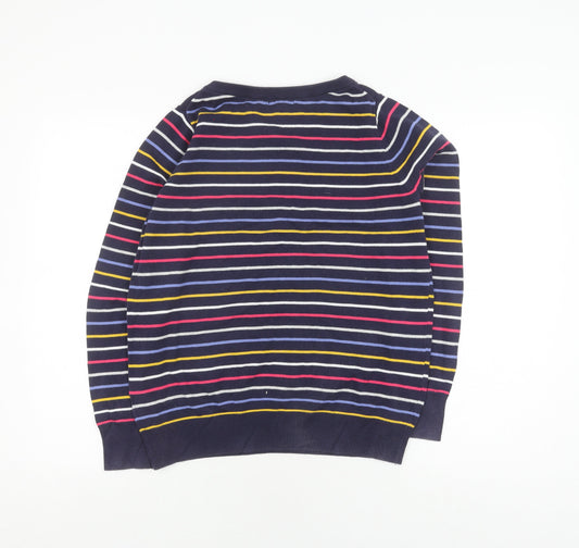 Gap Women's L Striped Multicoloured Pullover Jumper