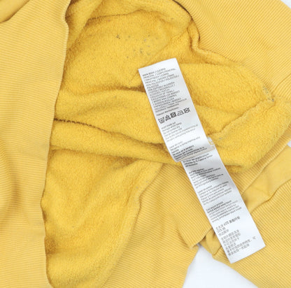 Unisex Adults UK Size S IVY PARK Yellow Pullover Hoodie