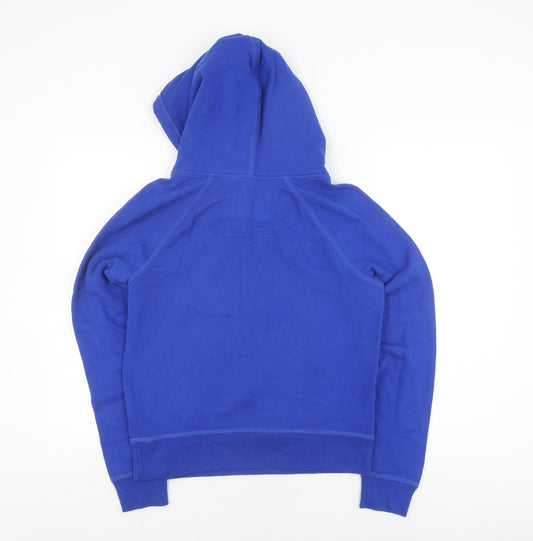 Hollister Women's Blue Pullover Hoodie Size L