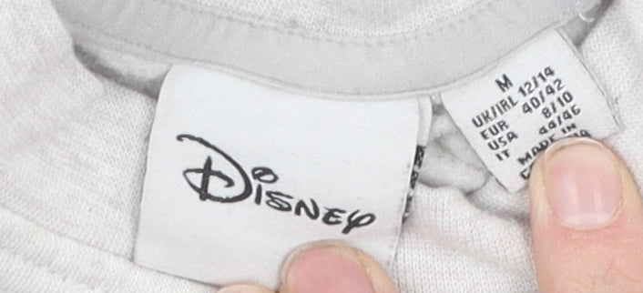 Womens UK Size 12 Disney Ivory Pullover Sweatshirt