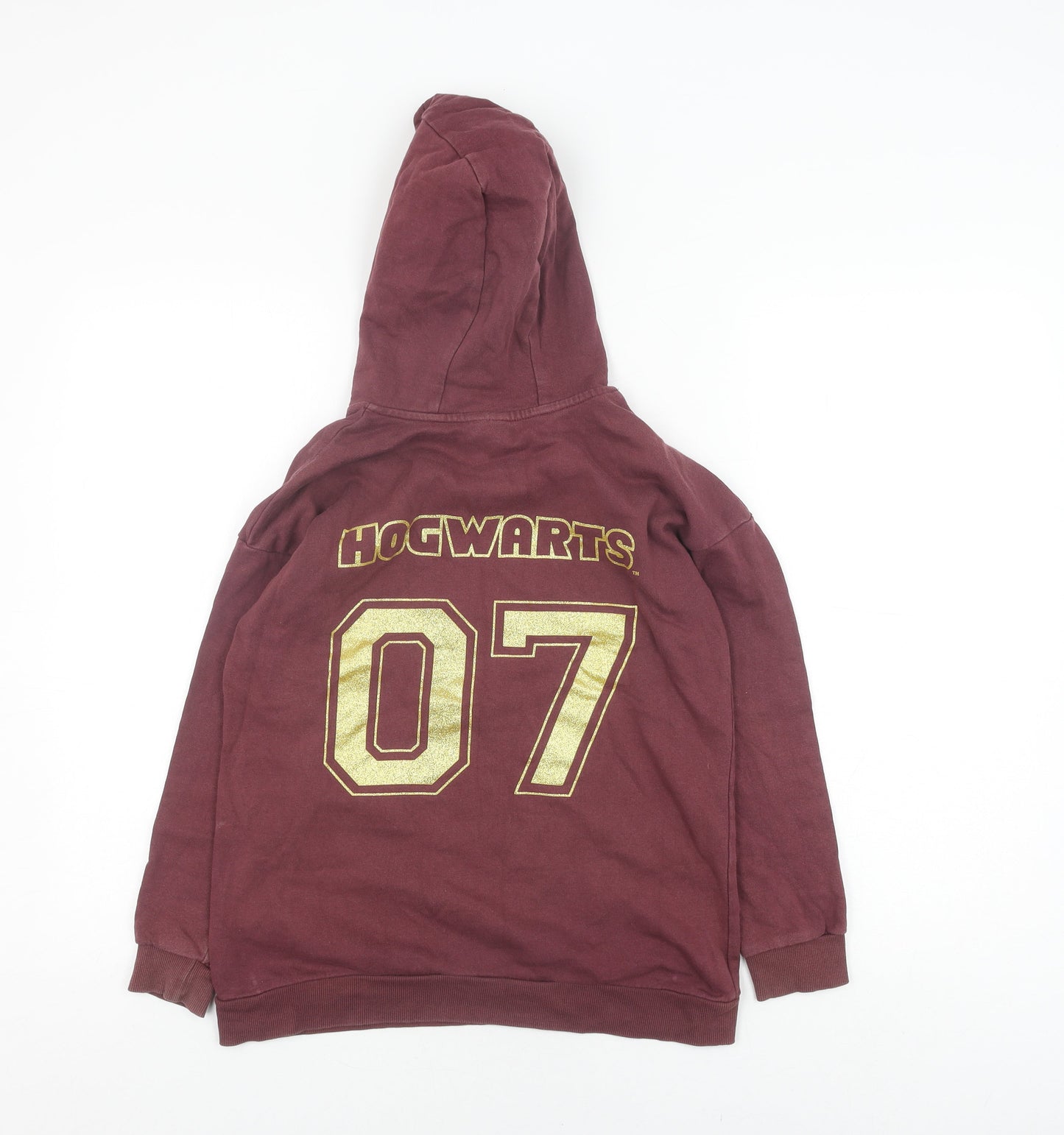 George Boys Harry Potter Red Hoodie 10-11 Years Hooded Pullover