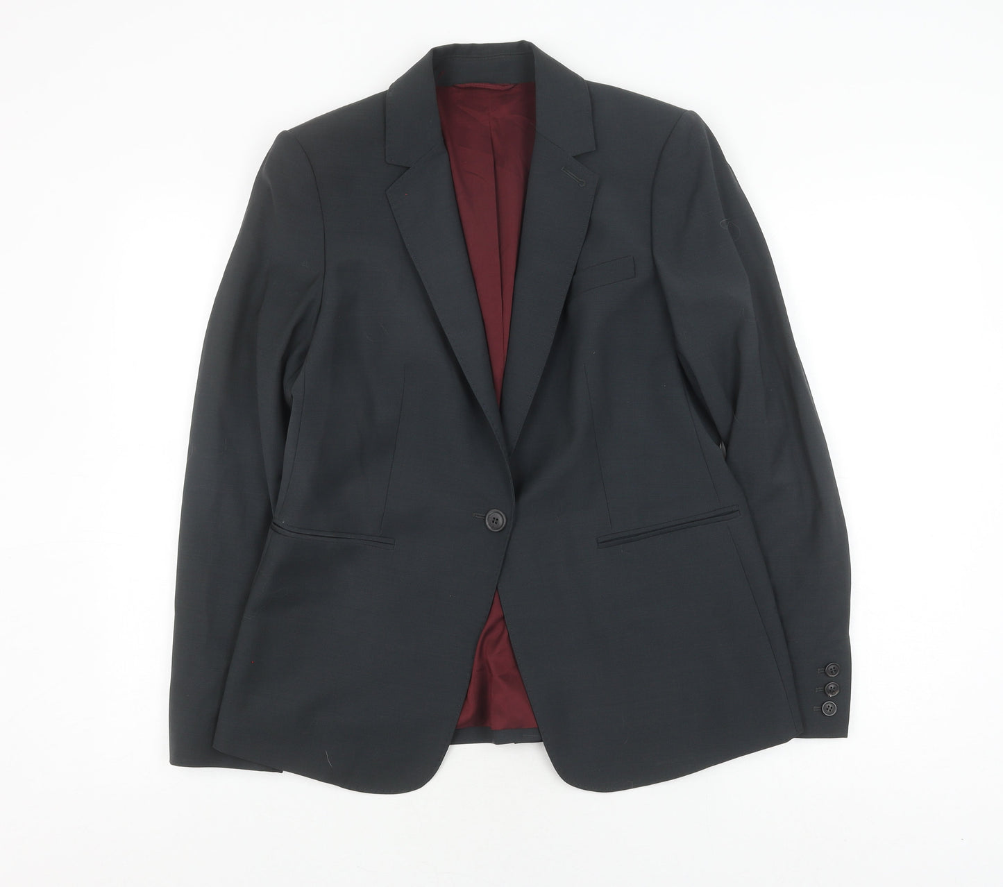 Jigsaw Women's Black Suit Jacket Size 14 for Business