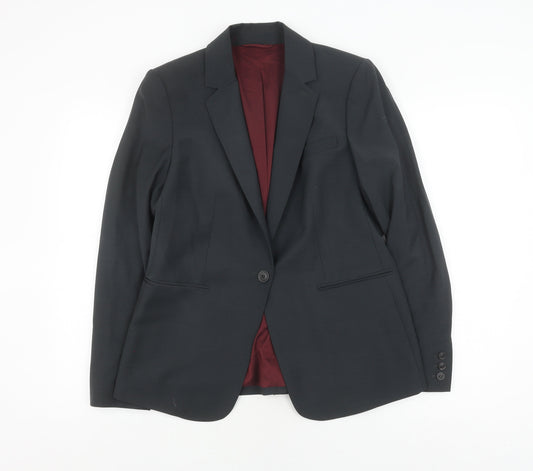Jigsaw Women's Black Suit Jacket Size 14 for Business