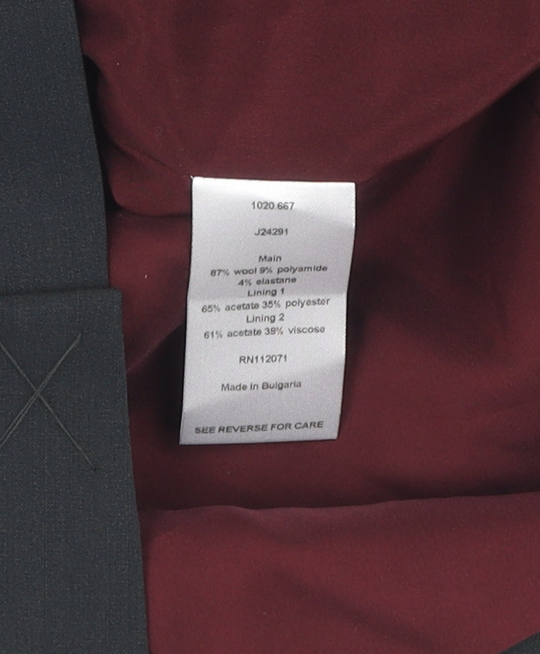 Jigsaw Women's Black Suit Jacket Size 14 for Business