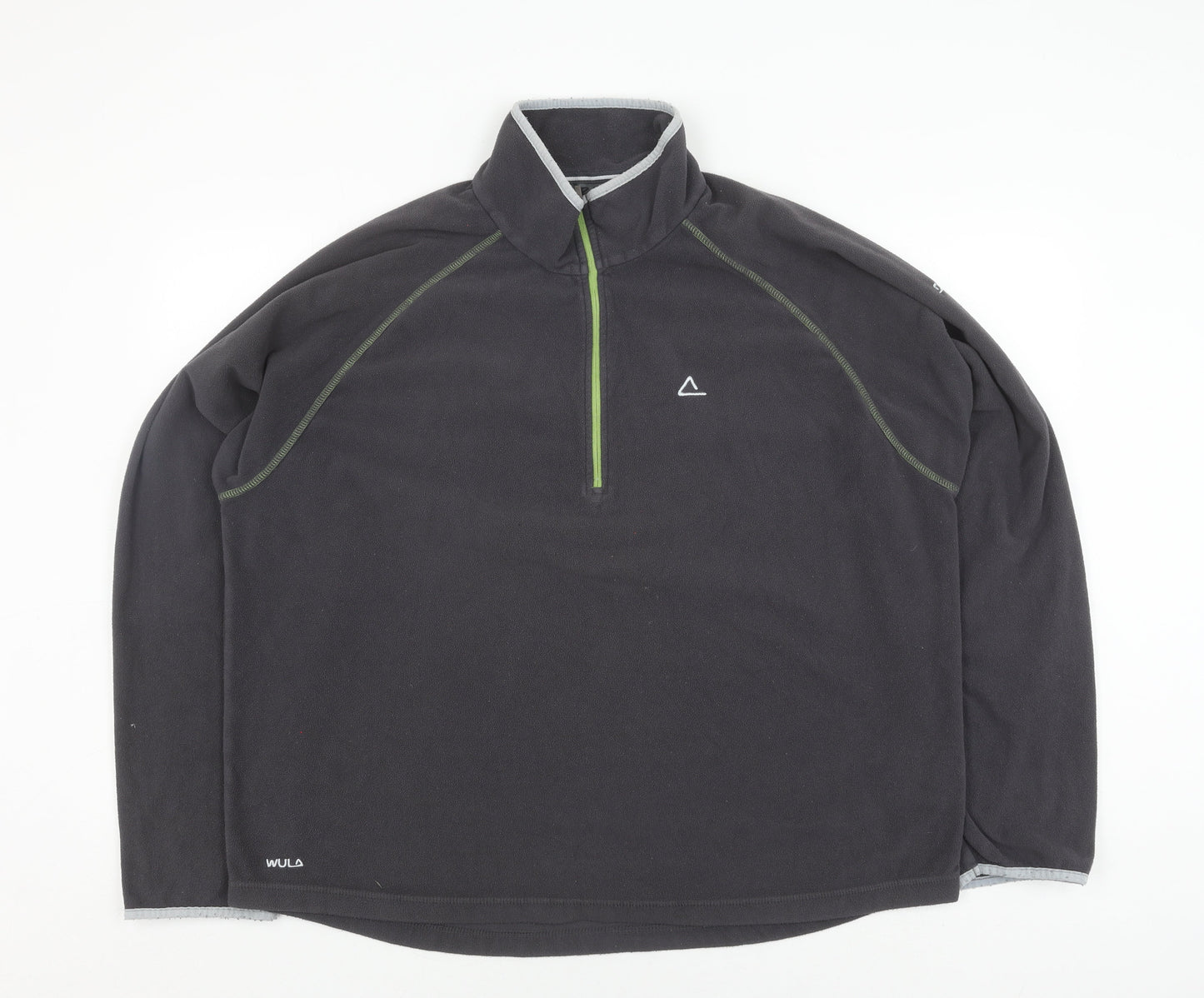 Mens UK Size 2XL Dare 2B Black 1/4 Zip Sweatshirt