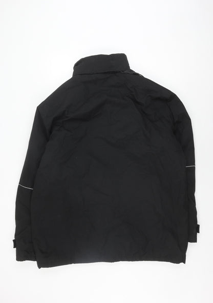 Atlas for Men Black XL Men's Jacket, Zip Closure, Regular Fit