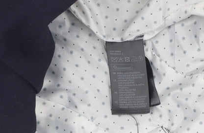 H&M Women's Blue Blazer Size 8 Regular Fit