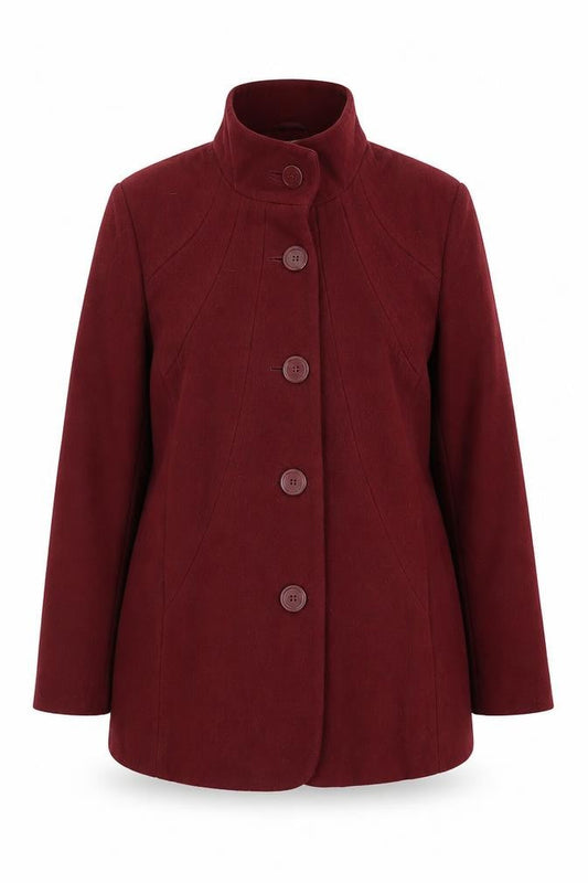 Womens UK Size 18 Northmoor Red Overcoat