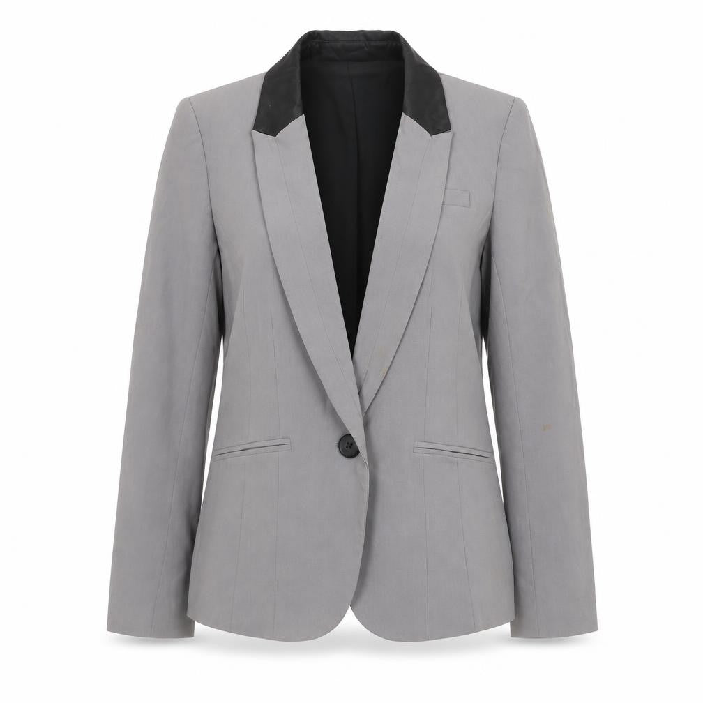 Womens UK Size 10 River Island Regular Grey Blazer