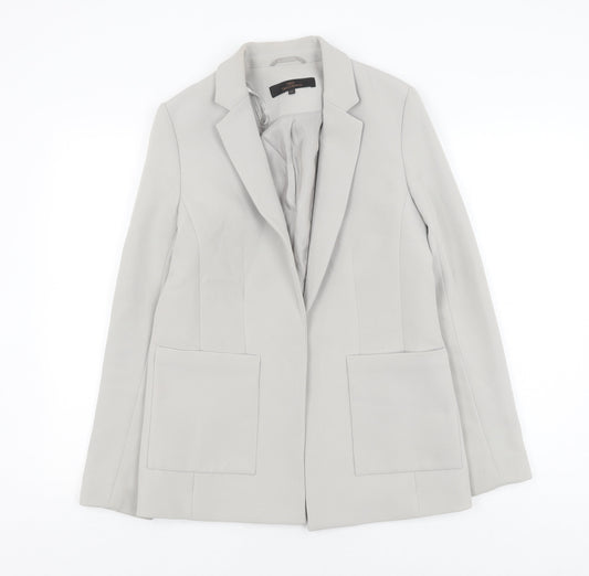 Next Women's Grey Blazer UK 10 - Business Formal Regular