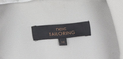 Next Women's Grey Blazer UK 10 - Business Formal Regular