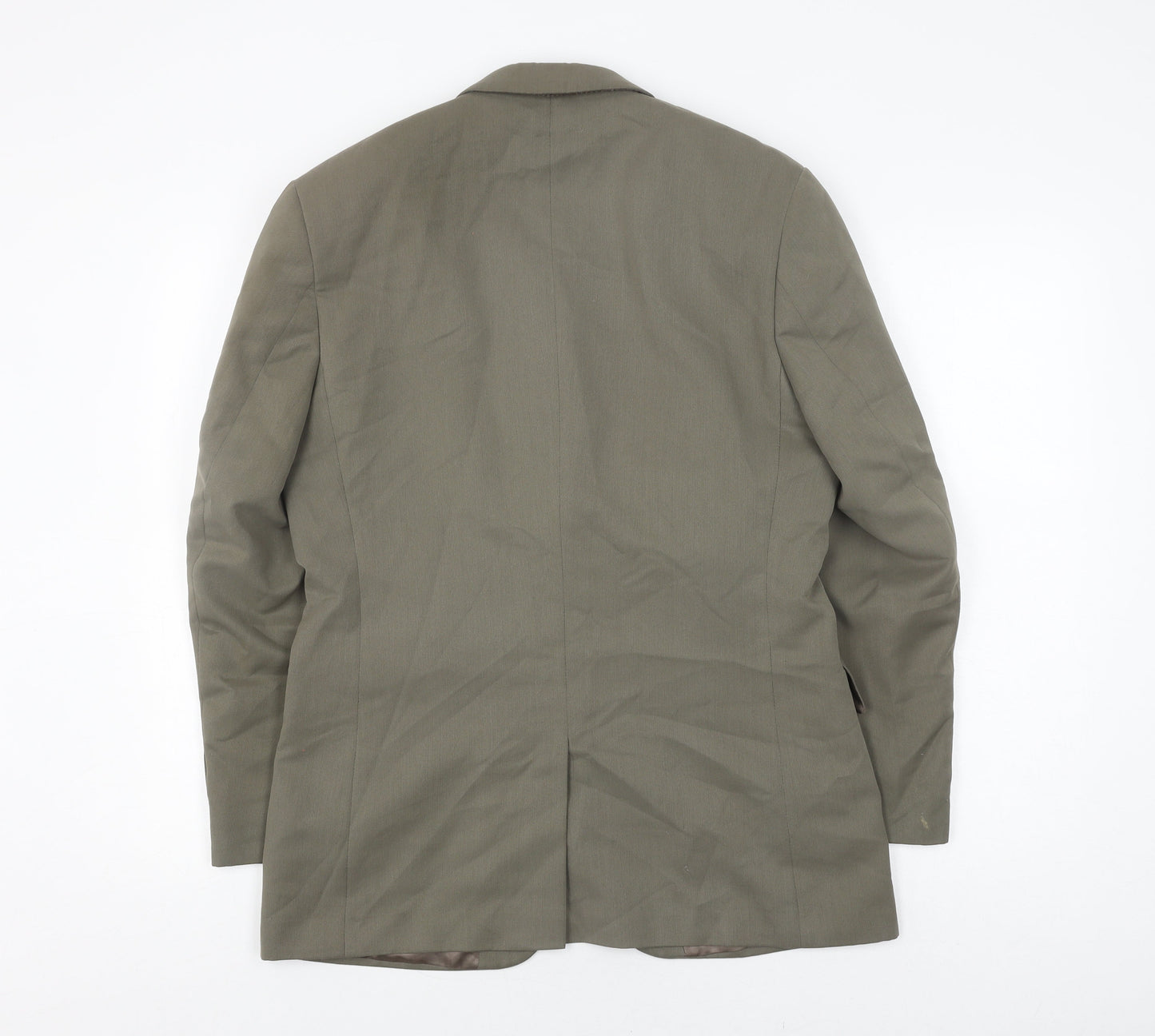 Mens UK Size 38 Karl Jackson Regular Green Suit Jacket