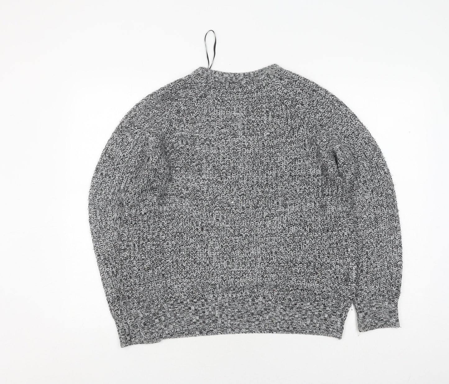 Womens UK Size L QED London Grey Jumper Jumper