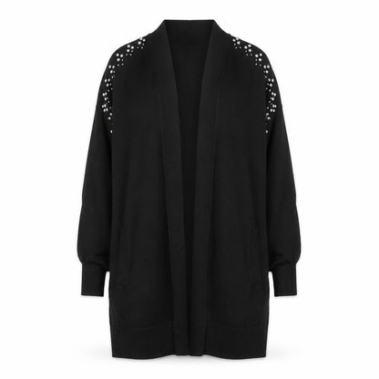 Womens UK Size S Wallis Black Cardigan Jumper