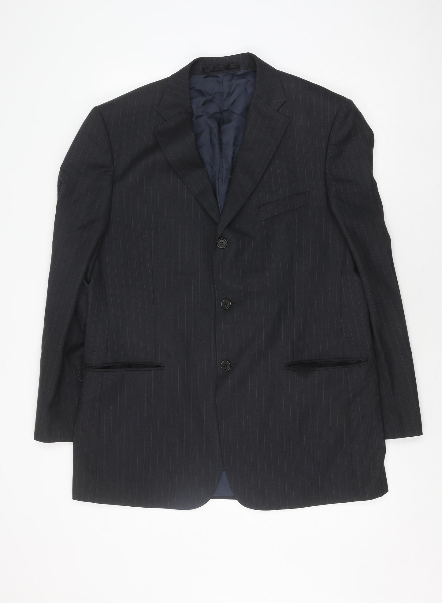 Mens UK Size 42 Marks and Spencer Regular Black Suit Jacket