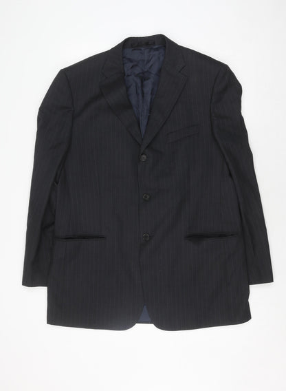 Mens UK Size 42 Marks and Spencer Regular Black Suit Jacket