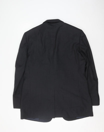 Mens UK Size 42 Marks and Spencer Regular Black Suit Jacket