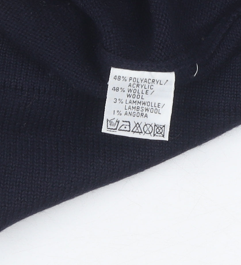 Ambrosius Heim Unisex Black Beige Pullover Jumper, Size 14