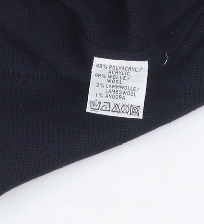 Ambrosius Heim Unisex Black Beige Pullover Jumper, Size 14