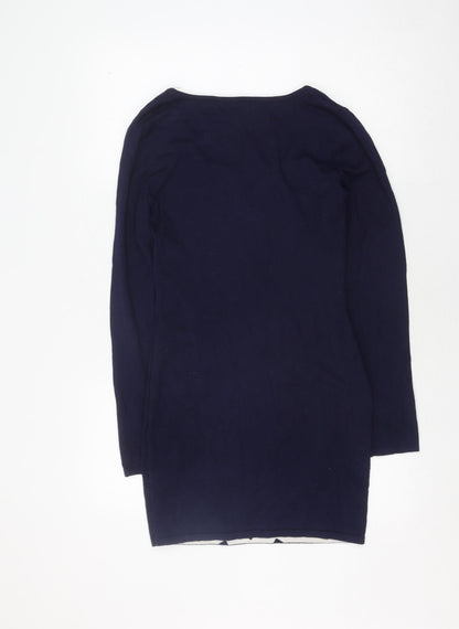 Womens UK Size 12 Quiz Blue  Jumper