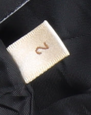 Elvi Women's Black Floral Coat Size 6 Casual