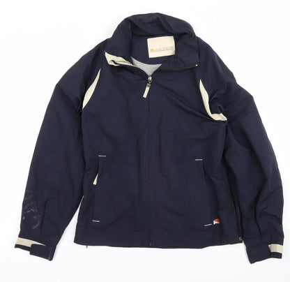 Akser Blue Full Zip Sports Jacket Unisex L Casual