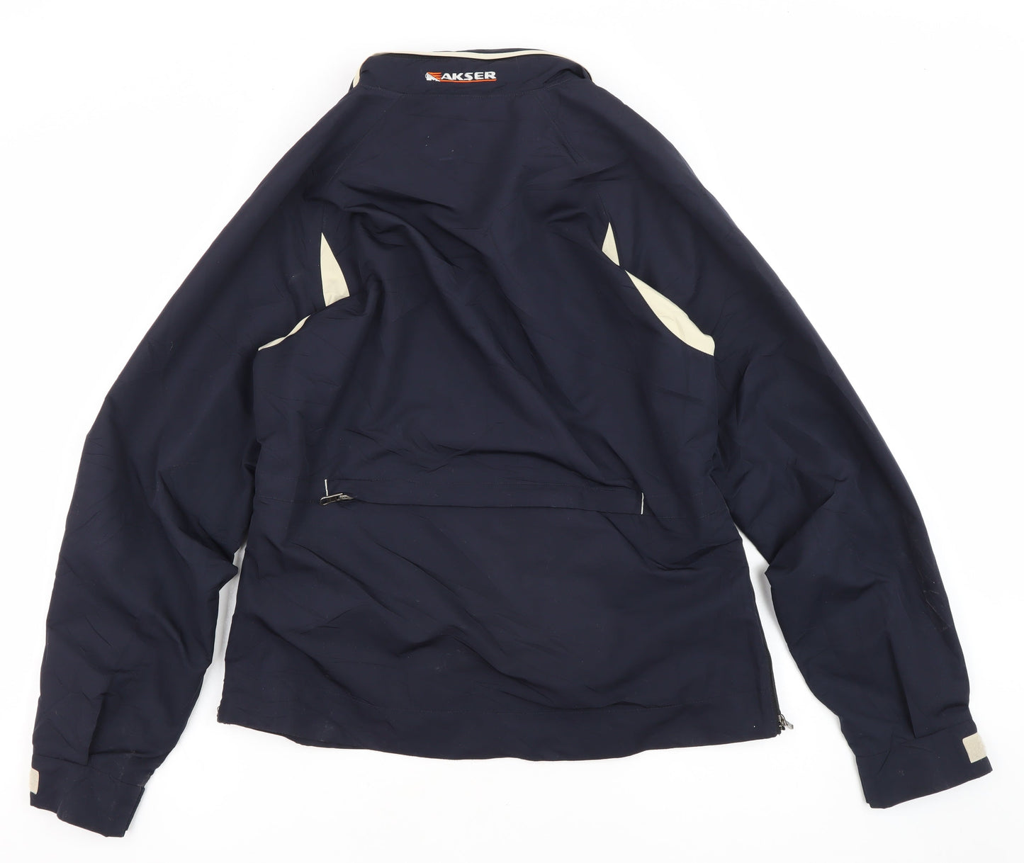 Akser Blue Full Zip Sports Jacket Unisex L Casual